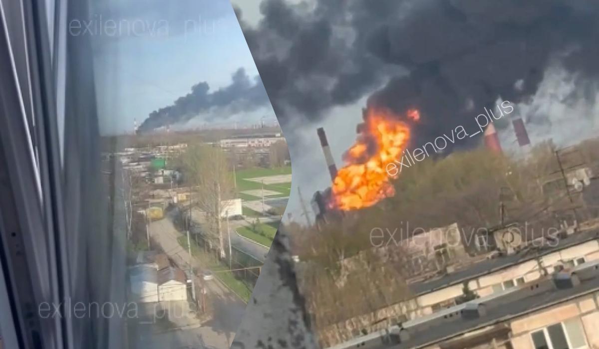 Дрони атакували НПЗ у Самарській області, там спалахнула пожежа
