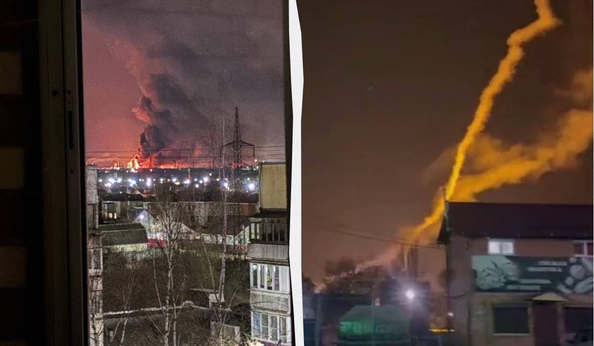 ЗСУ атакували Ярославський НПЗ, на заводі 