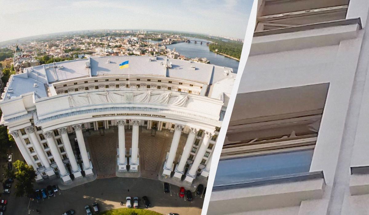 Уперше з часів Другої світової війни: росіяни пошкодили будівлю МЗС