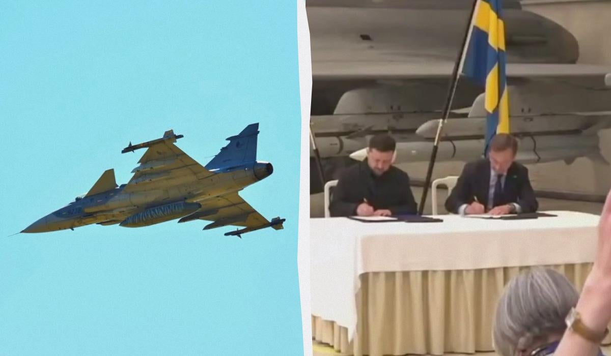 Швеція оголосила про продаж Україні перших винищувачів Gripen