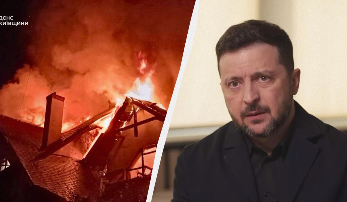 Росія прозоро заявила, що продовжить удари по Україні: Зеленський про нічну атаку