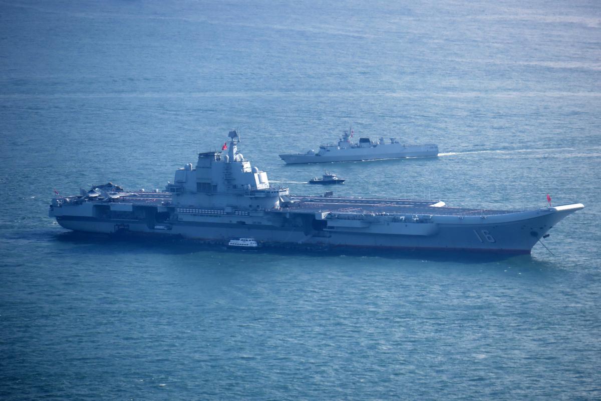 Китай оголосив морську спецоперацію поблизу Тайваню