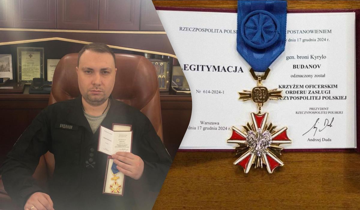 Буданов відмовився від Золотого офіцерського хреста ордена 