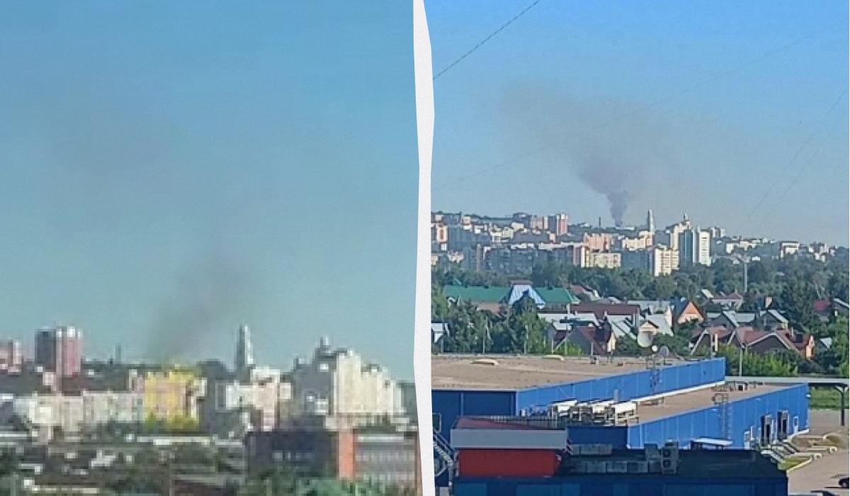 Російська Пенза під атакою дронів: на заводі спалахнула пожежа (відео)