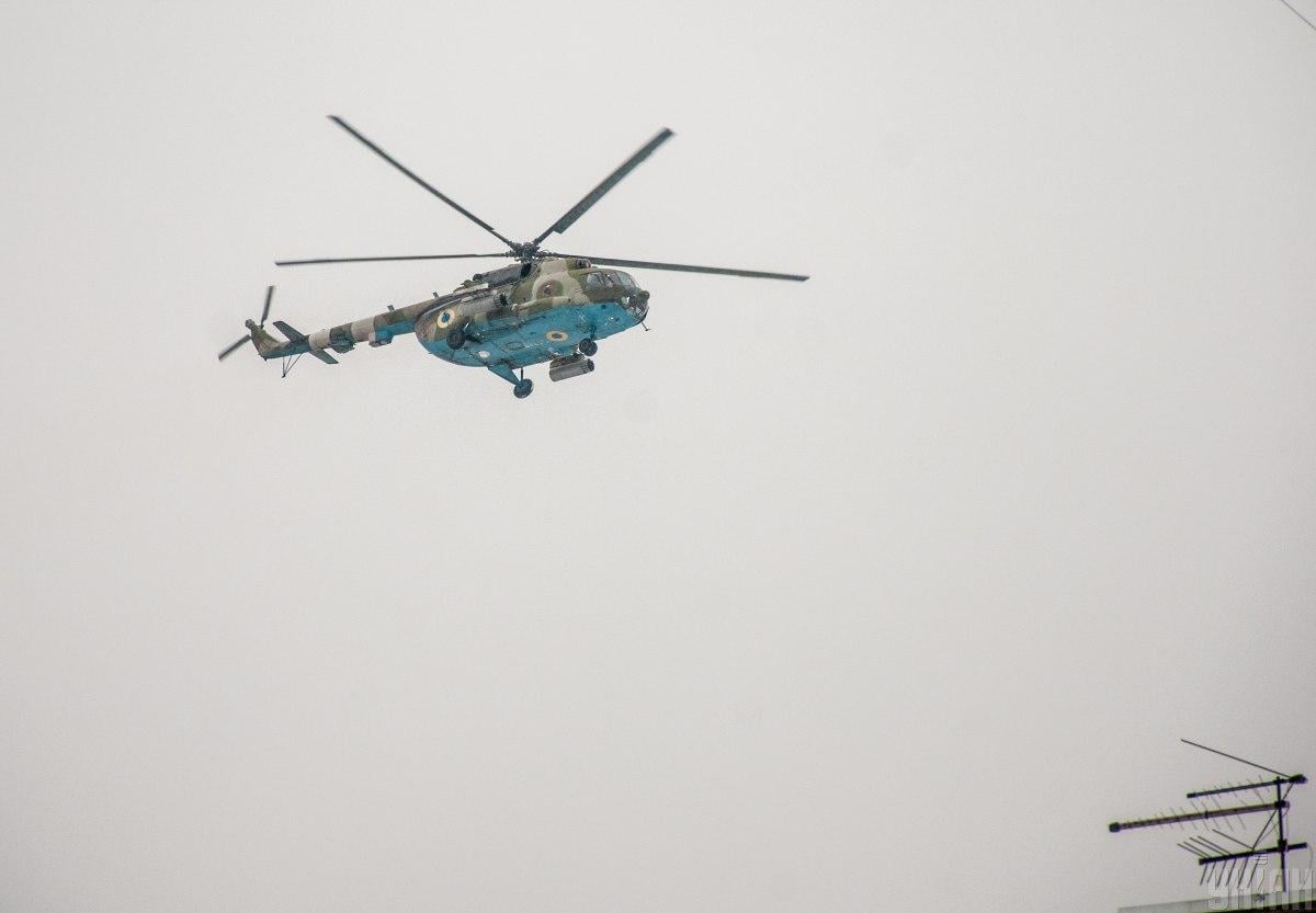 В Полтавській області під час бойового завдання розбився екіпаж вертольота Мі-8