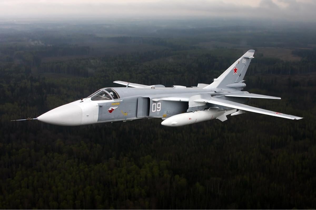 Спецпризначенці НГУ знищили російський бомбардувальник Су-24М у Криму (відео)