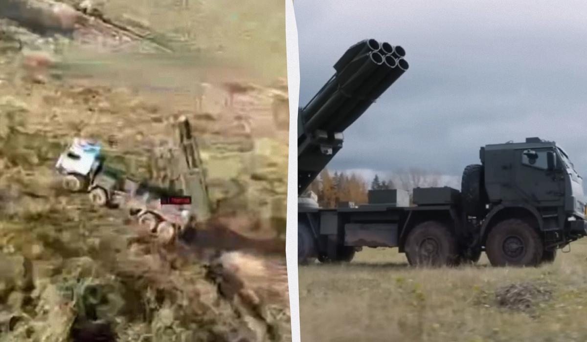 Українські військові вперше уразили російський 