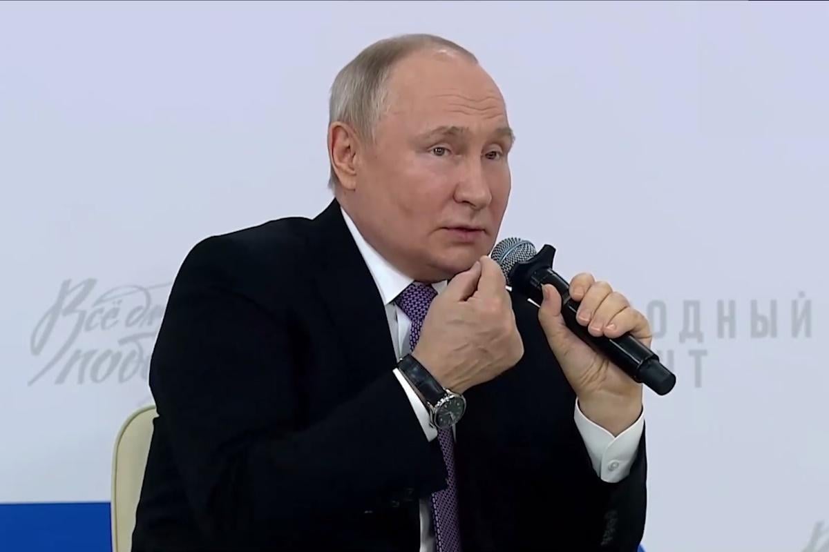 Росія рухається в напрямку завершення війни, - Путін