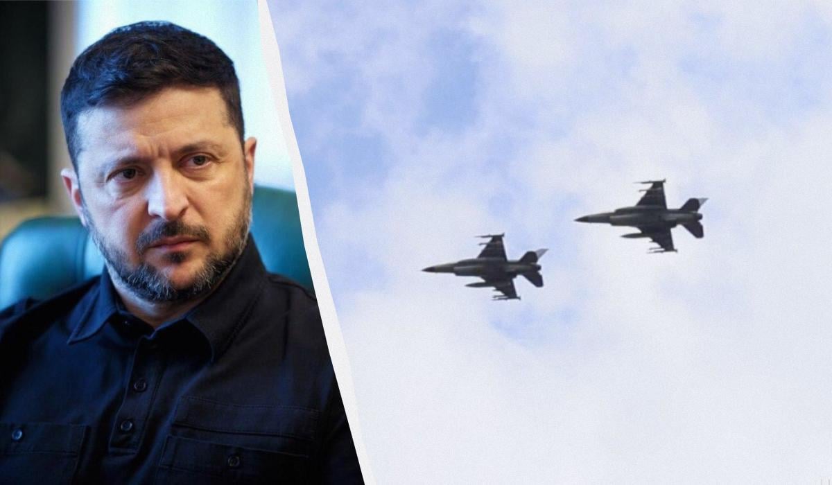 Зеленський анонсував прискорену передачу трьох винищувачів F-16 від Бельгії