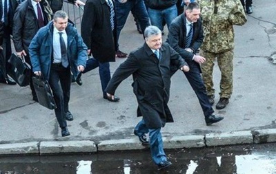порошенко бежит