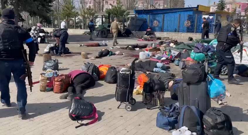 Россияне ударили по железнодорожному вокзалу в Краматорске